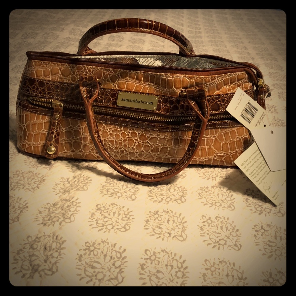 Samantha brown wine purse